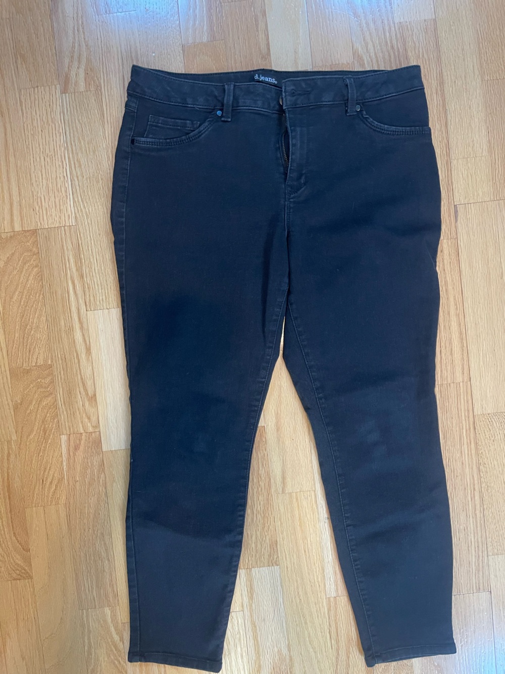 d. jeans Black Skinny Stretch Jeans